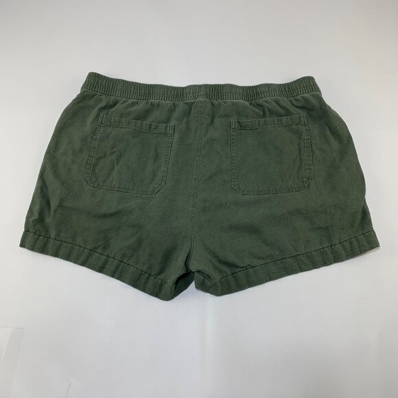 Old Navy Olive Linen Blend High Rise Shorts XL - Picture 6 of 6